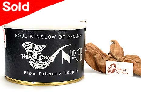 Poul Winslw No. 3 Pipe tobacco 100g Tin